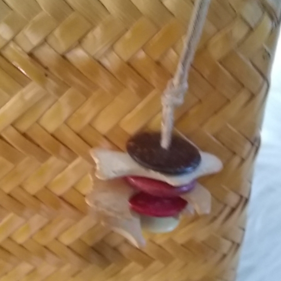 Vintage Wicker Clutch Bag - Picture 4 of 6